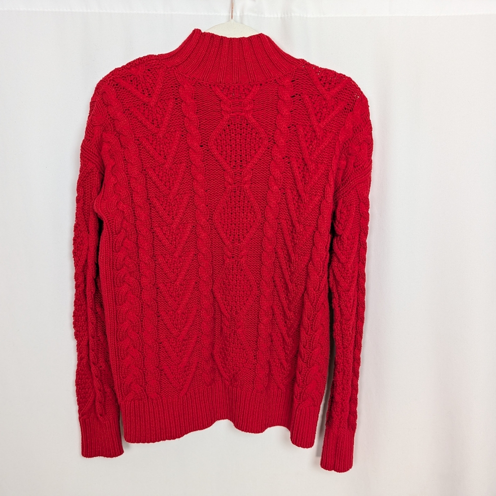 Ralph Lauren Cable Knit Turtleneck Sweater - Picture 3 of 9